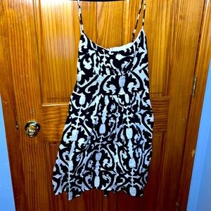 B. SMART Black and White Short Dress - Size 14